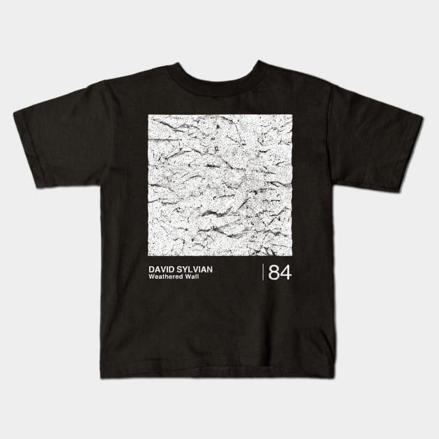 Weathered Wall / Minimalist Graphic Artwork Design Kids T-Shirt by saudade